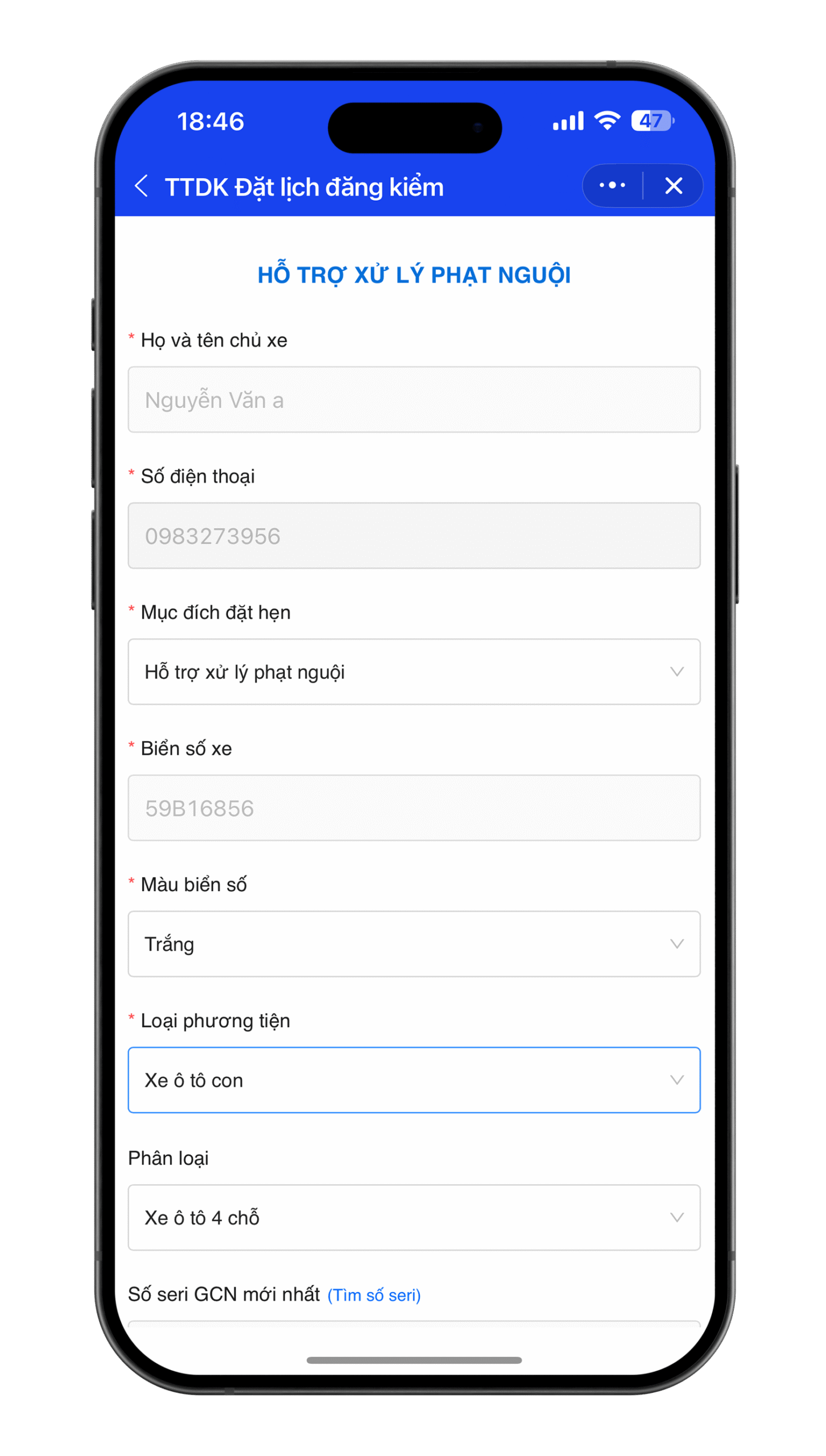 WiiGo, Nộp phạt nguội trực tuyến