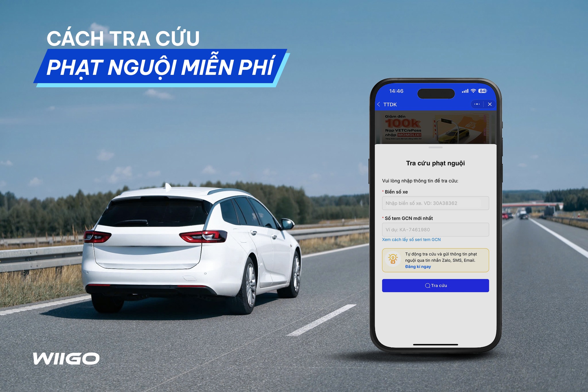app tra cứu phạt nguội